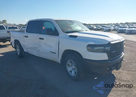 2025 Ram 1500 Tradesman 4X4 5'7 Box из США, поврежденный, VIN 1C6RRFGG1SN680880